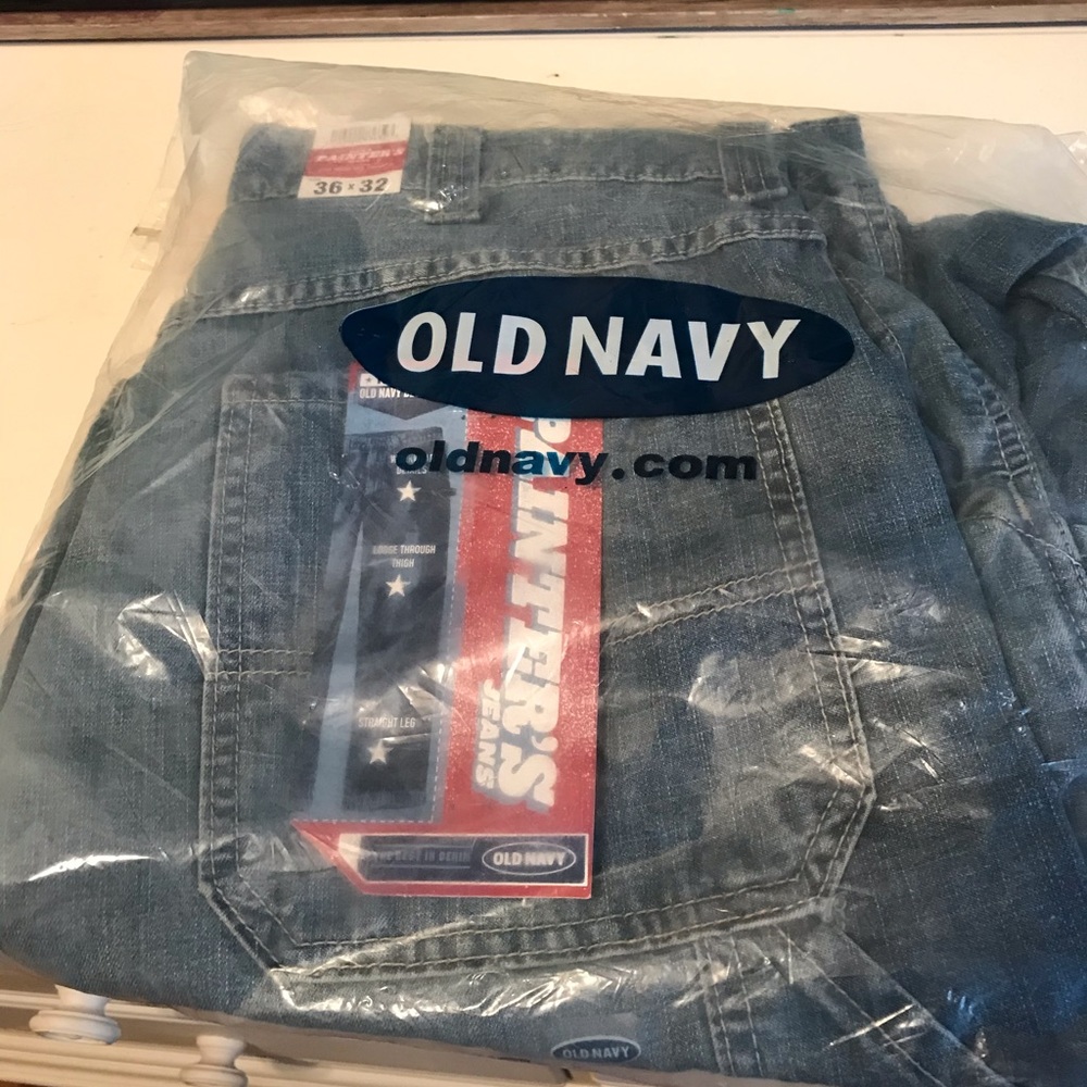 New Men’s Old Navy Painters Jeans